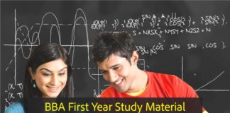 BBA First year Notes, eBooks PDF Download