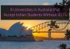 8 Universities in Australia that Accept Indian Students wihtout IELTS