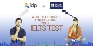 IDP vs British Council for IELTS test